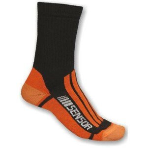 Ponožky Sensor Treking Evolution Velikost ponožek: 35-38 / Barva: oranžová