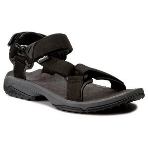 Pánské sandály Teva Terra Fi Lite Leather Velikost bot (EU): 42,5 (9,5) / Barva: černá
