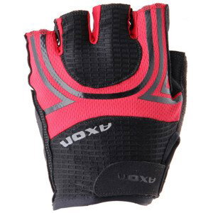 Cyklistické rukavice Axon 270 Velikost: M / Barva: červená