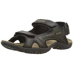 Pánské sandály Regatta Haris Walnut Velikost bot (EU): 43 / Barva: černá