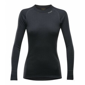 Dámské funkční triko Devold Duo Active Woman Shirt LS Velikost: L / Barva: černá
