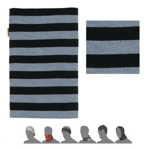 Šátek Sensor Tube Merino Wool Barva: černá pruhy