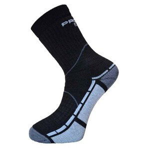 Ponožky Progress TRB 8QA Trail Bamboo Velikost: 35-38 (3-5) / Barva: černá/šedá