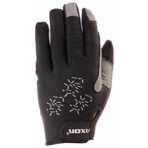 Cyklistické rukavice Axon 504 Velikost rukavic: S / Barva: černá