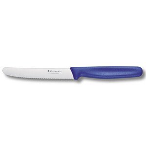 Nůž na rajčata Victorinox 11 cm - rovná rukojeť Barva: modrá