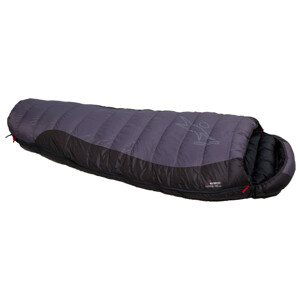 Péřový spacák Warmpeace Viking 900 180 cm wide Zip: Pravý / Barva: šedá/černá