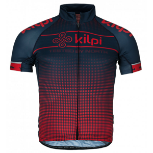 Pánský cyklistický dres Kilpi Entero-M Velikost: L / Barva: červená