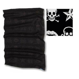Šátek Sensor Tube Skulls Barva: černá