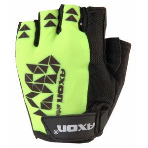 Cyklistické rukavice Axon 190 Velikost: M / Barva: žlutá