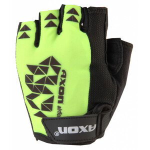 Cyklistické rukavice Axon 190 Velikost: XL / Barva: žlutá