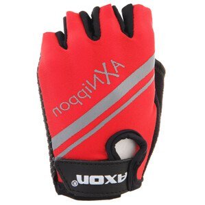Dětské cyklistické rukavice Axon 204 Velikost dětských rukavic: XS / Barva: červená