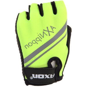 Dětské cyklistické rukavice Axon 204 Velikost dětských rukavic: XXS / Barva: žlutá