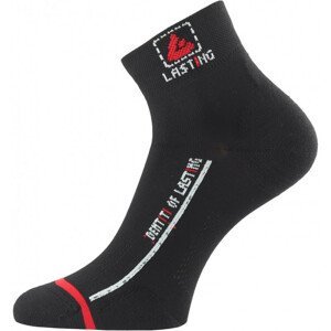 Ponožky Lasting TCU Velikost ponožek: 42-45 (L) / Barva: černá