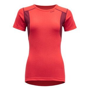 Dámské triko Devold Hiking Woman T-shirt Velikost: S / Barva: lososová