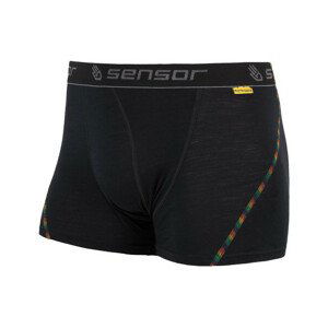 Boxerky Sensor Merino Air 2022 Velikost: L / Barva: černá