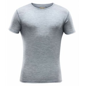 Pánské triko Devold Breeze Man T-Shirt Velikost: XXL / Barva: šedá