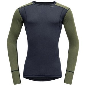 Pánské triko Devold Hiking Man Shirt Velikost: M / Barva: černá/zelená