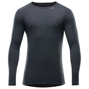 Pánské triko Devold Hiking Man Shirt Velikost: XL / Barva: černá