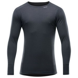 Pánské triko Devold Hiking Man Shirt Velikost: XXL / Barva: černá