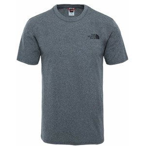 Pánské triko The North Face Simple Dome Tee Velikost: XL / Barva: šedá