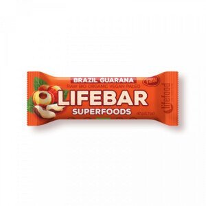 Tyčinka Lifefood Plus brazilská s guaranou BIO
