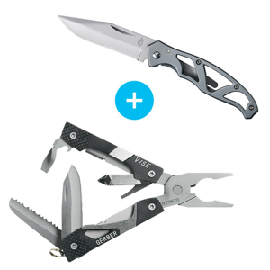 Set multitool Gerber Multitool Vise + Paraframe Mini