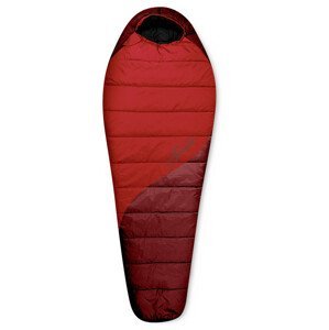 Spacák Trimm Balance 185 cm Zip: L / Barva: Red / Dark red / Velikost spacáku: 185cm