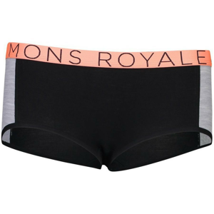 Kalhotky Mons Royale Sylvia Boyleg Panel Folo Velikost: M / Barva: černá