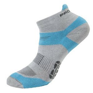 Ponožky Progress RNS 8JB Running Sox Velikost ponožek: 35-38 (3-5) / Barva: šedá/modrá