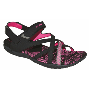 Dámské sandály Loap Caipa Velikost bot (EU): 39 / Barva: černá/růžová