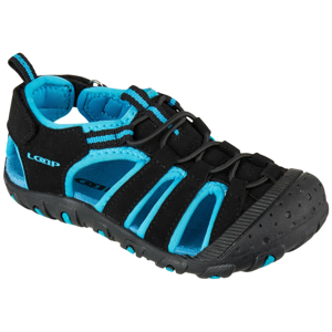 Dětské sandály Loap Dopey Dětské velikosti bot: 28 / Barva: černá/modrá