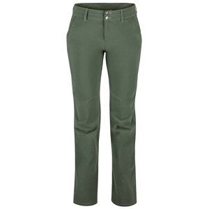 Dámské kalhoty Marmot Kodachrome Pant Velikost: M-L (12) / Barva: zelená