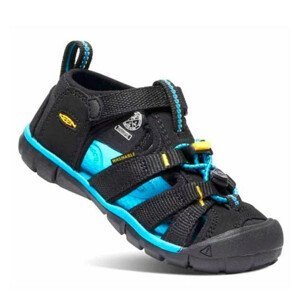 Dětské sandály Keen Seacamp II CNX INF Dětské velikosti bot: 20/21 / Barva: černá/modrá