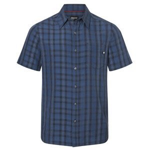 Pánská košile Marmot Eldridge SS Velikost: M / Barva: modrá/černá