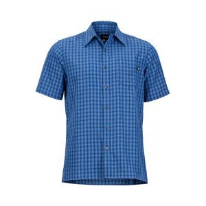 Pánská košile Marmot Eldridge SS Velikost: M / Barva: tmavě modrá