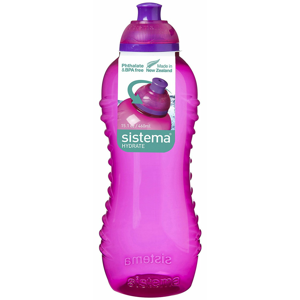 Láhev Sistema Squeeze Bottle 460ml Barva: růžová