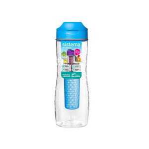 Láhev Sistema Tritan Infuser Bottle 800ml Barva: modrá