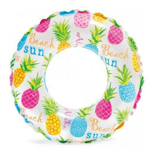 Kruh Intex Lively Print Swim Ring 59230NP Barva: Ananas