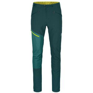 Pánské kalhoty Ortovox Brenta Pants M 2023 Velikost: L / Barva: modrá/zelená