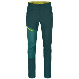 Pánské kalhoty Ortovox Brenta Pants M 2023 Velikost: XL / Barva: modrá/zelená