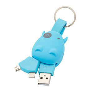 Klíčenka Munkees USB Klíčenka Smart Charger Barva: modrá