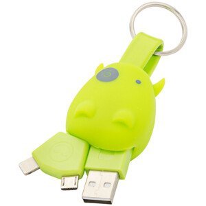 Klíčenka Munkees USB Klíčenka Smart Charger Barva: světle zelená