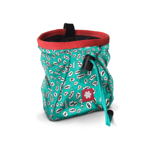 Pytlík na magnézium Ocún Lucky + pásek Ocún Chalk Bag Belt Barva: Turquoise