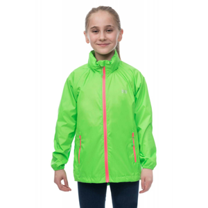 Dětská nepromokavá bunda Mac in a Sac Neon Kids jacket Velikost: 8-10 (128) / Barva: zelená