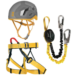 Ferratový set Singing Rock Packet Ferrata II (yellow/grey)