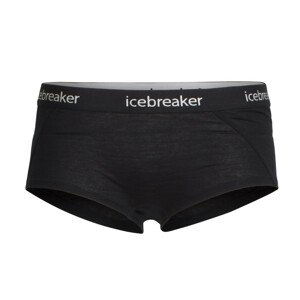 Kalhotky Icebreaker W's Sprite Hot Pants Velikost: S / Barva: černá