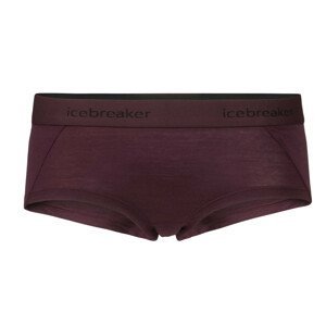Kalhotky Icebreaker Women's Sprite Hot Pants Velikost: S / Barva: fialová/červená