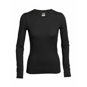 Dámské triko Icebreaker Women's 200 Oasis Long Sleeve Velikost: S / Barva: černá