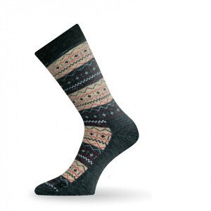 Ponožky Lasting TWP Velikost ponožek: 42-45 (L) / Barva: béžová