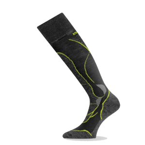 Podkolenky Lasting STW Velikost ponožek: 38-41 / Barva: černá/zelená